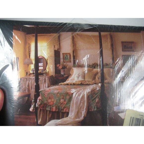 Ralph Lauren Twin Fitted Sheet 100% Cotton 1993 Charlotte IV Original Pack - Picture 4 of 6